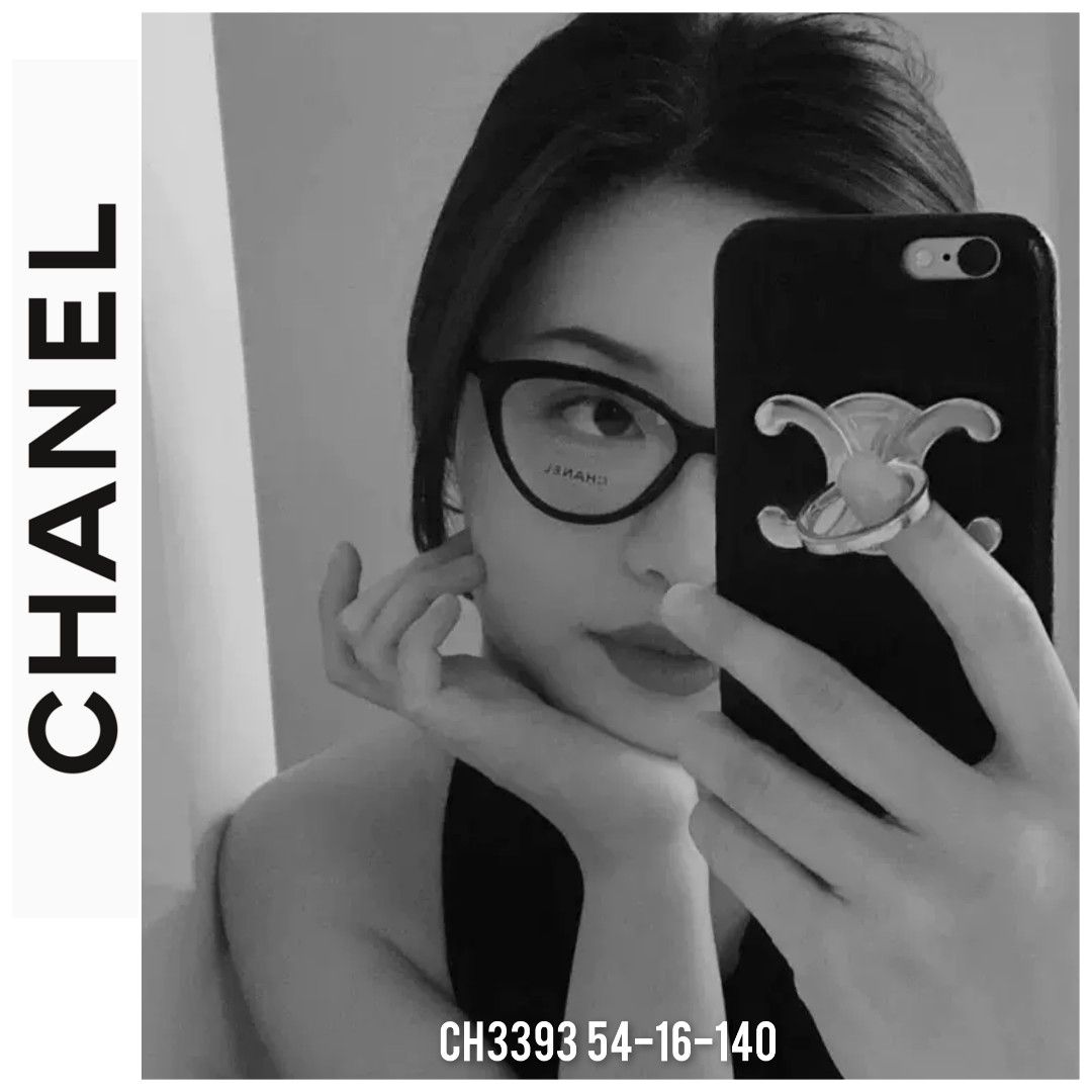 Chanel ch3393 cateye glasses Women s Fashion Watches