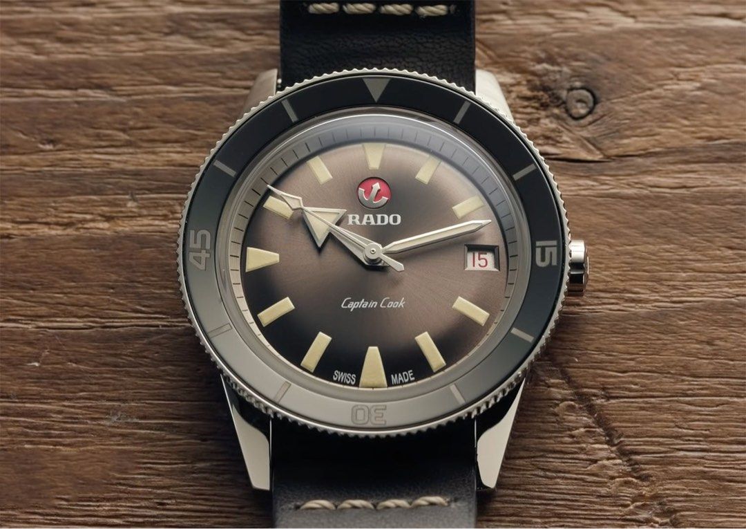 Rado heritage shop captain cook