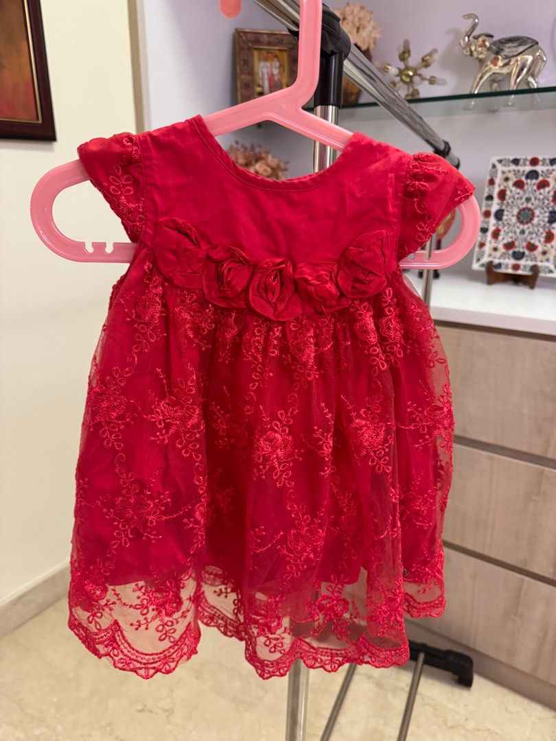 Red dress 12 new arrivals months