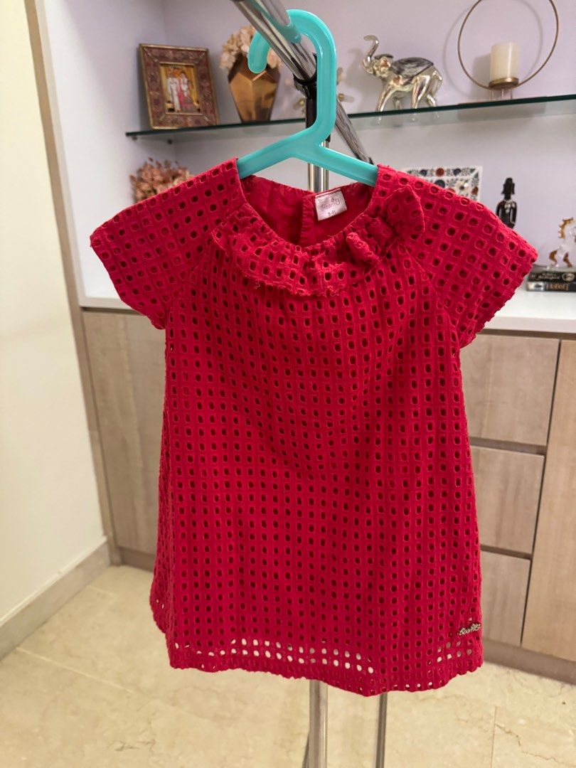 Christmas Special Bloomb Girls Cute Red Dress 2 3 Years
