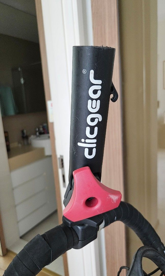 Spazzola Per Scarpe Da Golf Clicgear - Per Pulizia Tacchetti E Mazze, Compatibile Con Carrelli 1.0-4.0