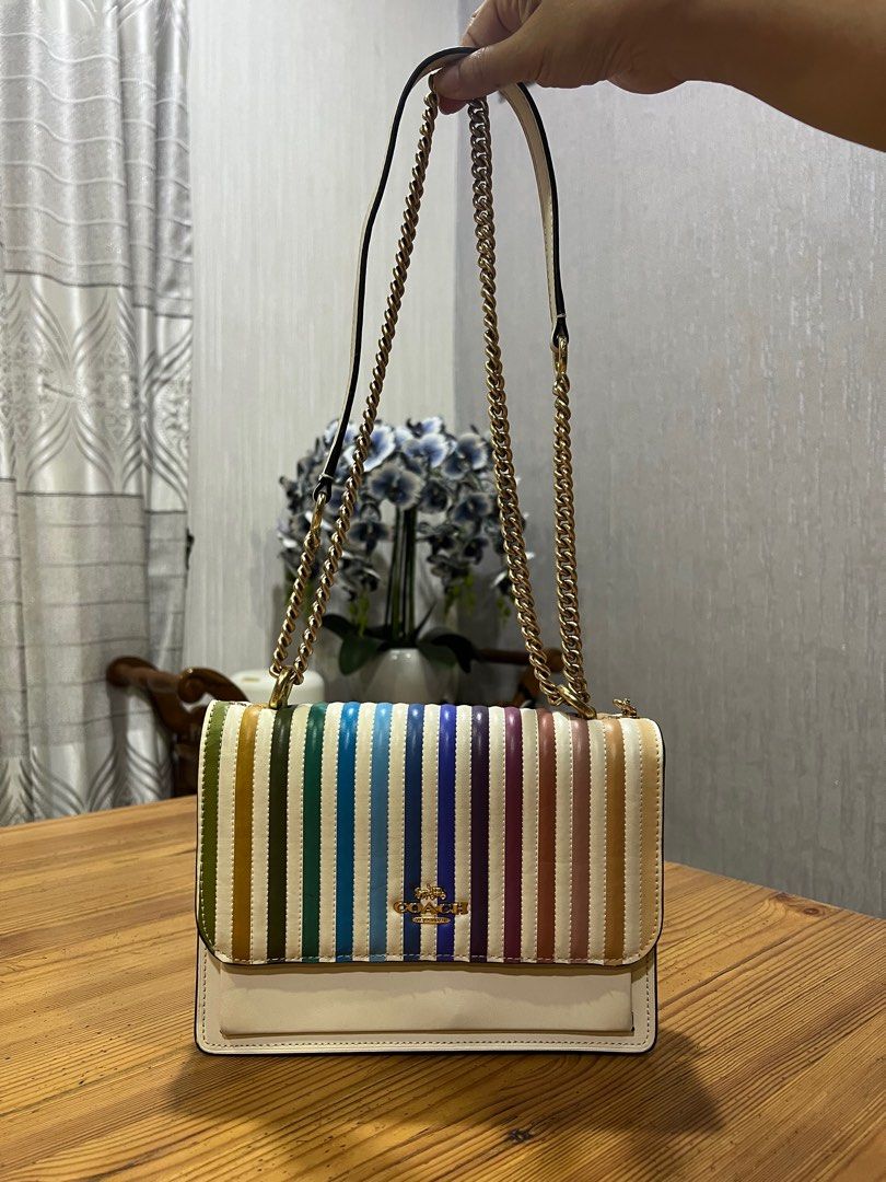 Klare crossbody with ombre outlet