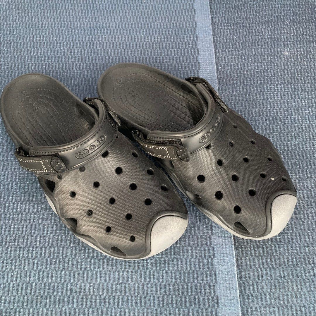 Mens gray hotsell crocs