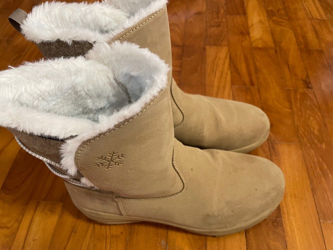 Decathlon women's snow boots top