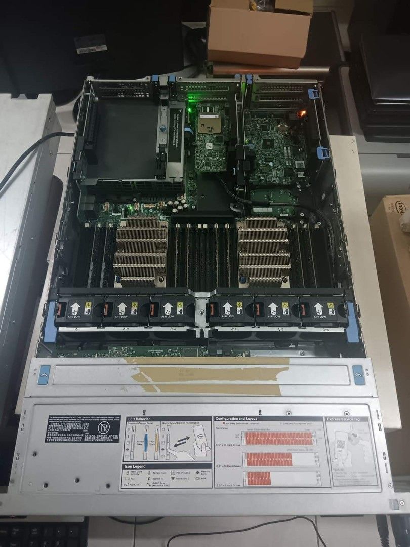 Dell PowerEdge R740, Computers & Tech, Parts & Accessories, Networking