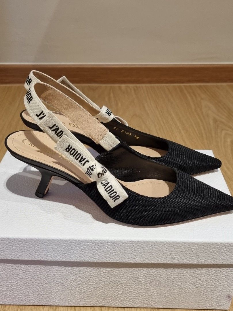 Christian dior slingback pumps shop
