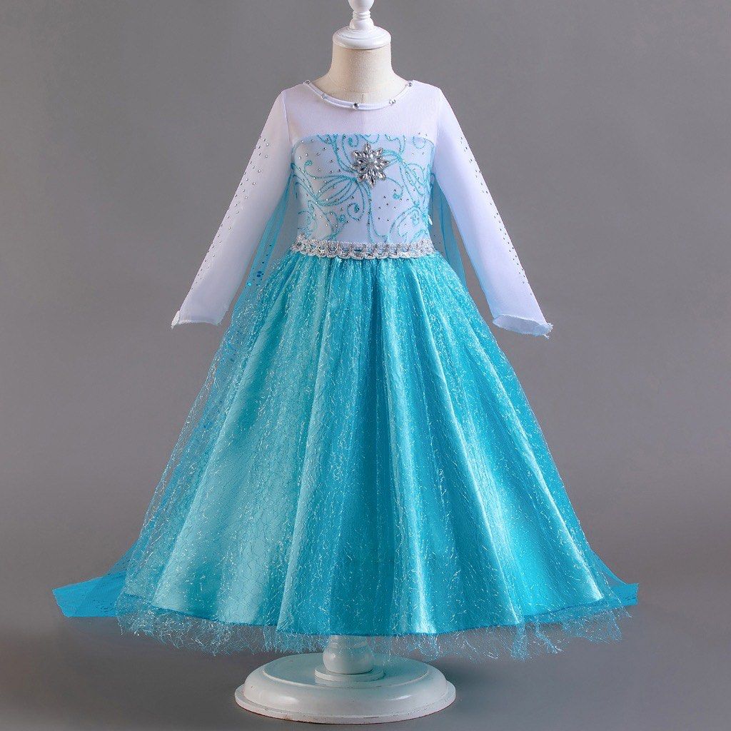 Disney frozen Elsa Dress Anna Christmas Babies Kids Babies