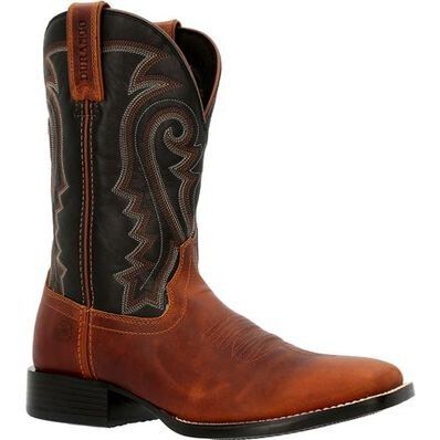 DURANGO MEN S WESTWARD BROWN WESTERN BOOT SIZE US9 MEDIUM US10 WIDE