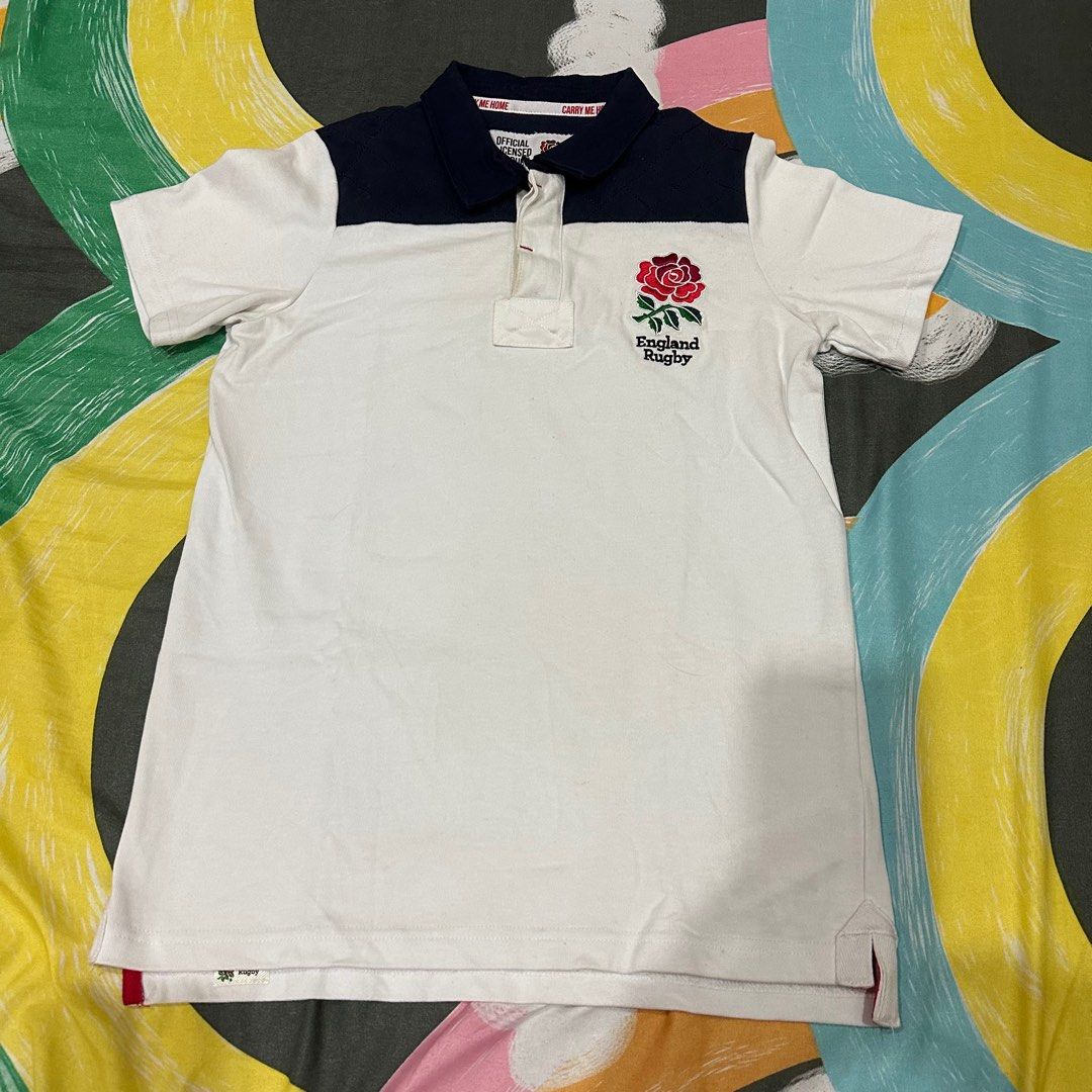England rugby top boys on sale