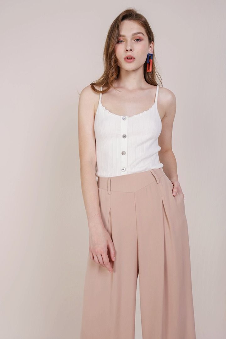Flowy Pants in Blush Women s Fashion Bottoms Other Bottoms on