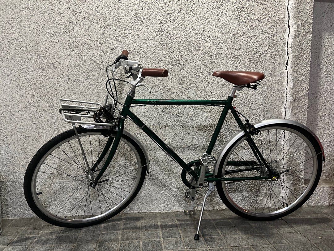 Footloops Vintage Bike Green, Sports Equipment, Bicycles Parts