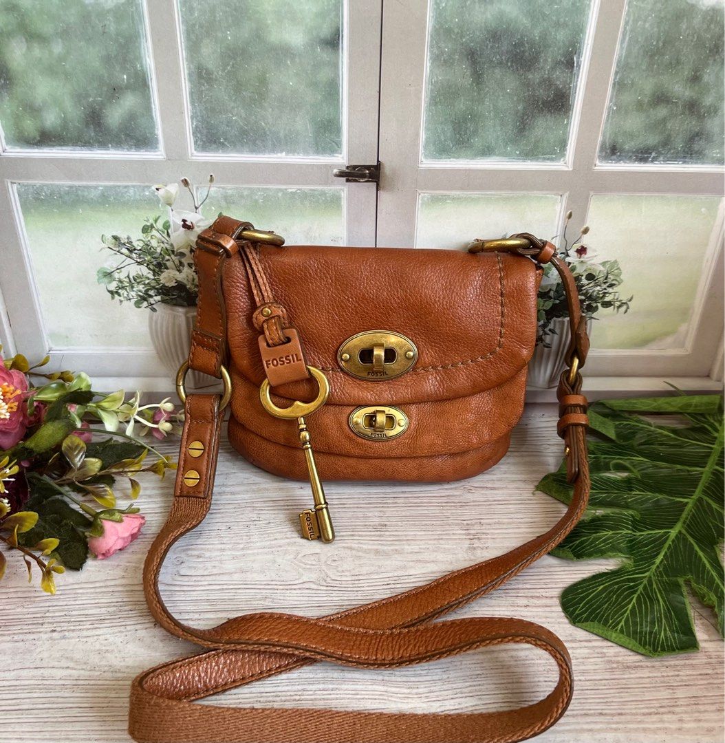 Fossil best sale mason satchel