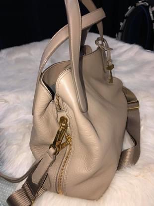 Fossil clearance taupe handbag