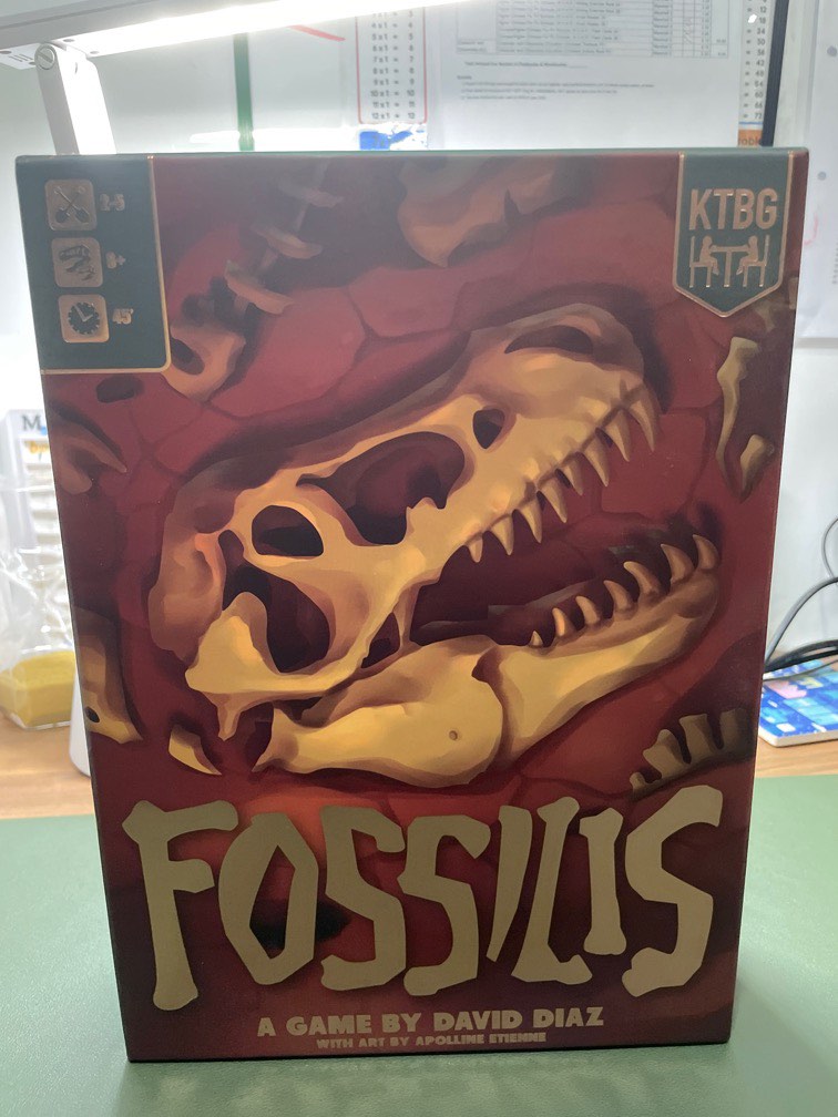 Fossils Board Game KS edition, Hobbies & Toys, Toys & Games on Carousell