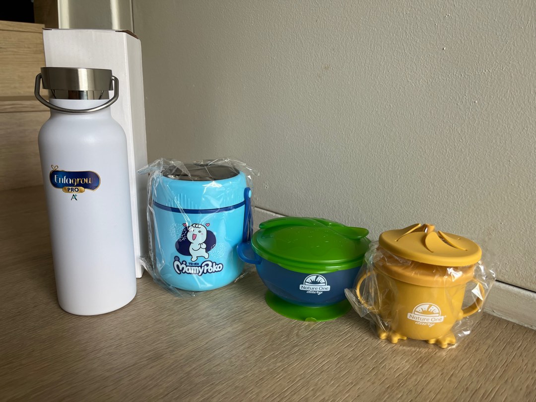 Free baby food and water thermal flasks, Babies & Kids, Nursing