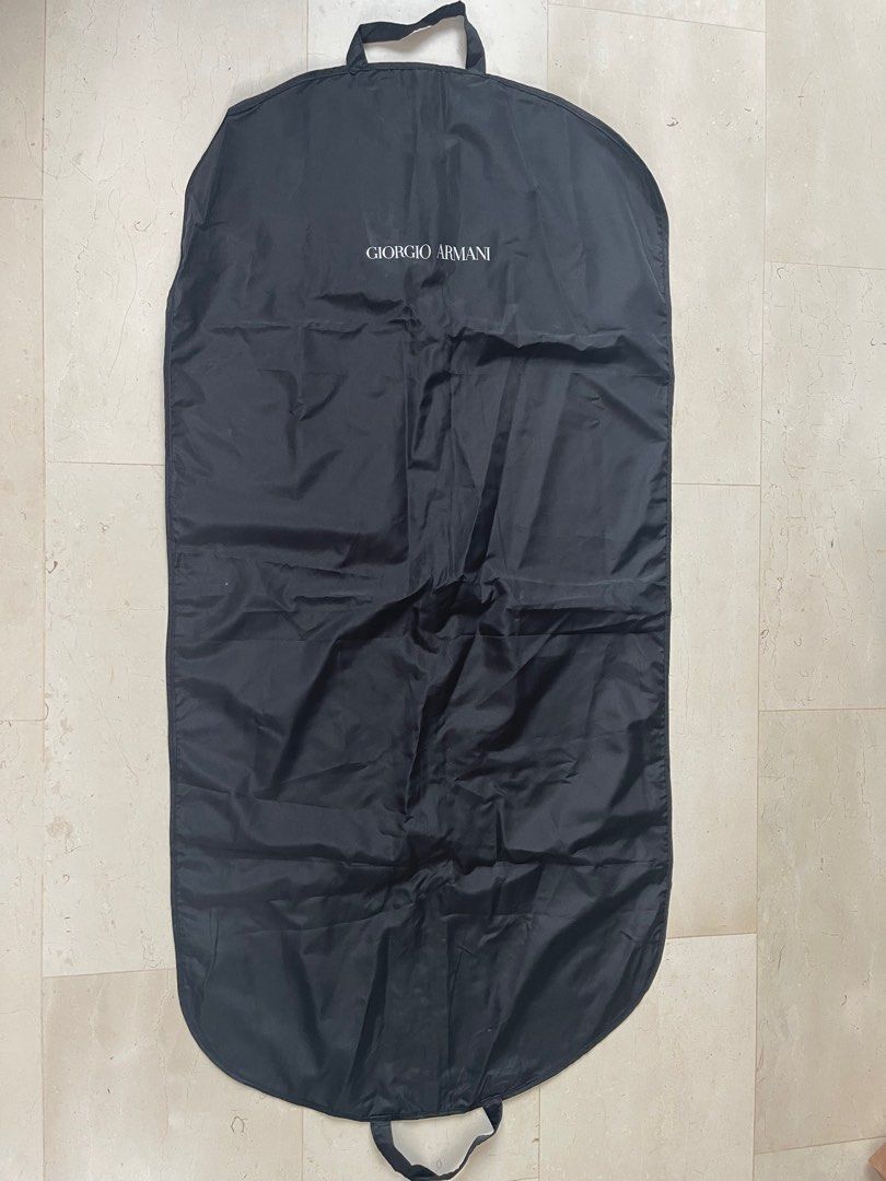 Armani garment top bag