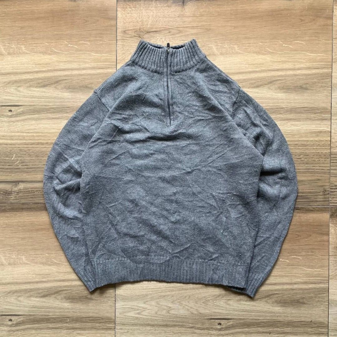 h2h knitted quarterzip jacket Men s Fashion Coats Jackets and