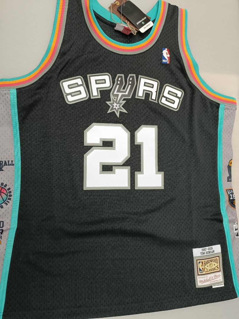 Tim duncan hall of fame jersey hotsell