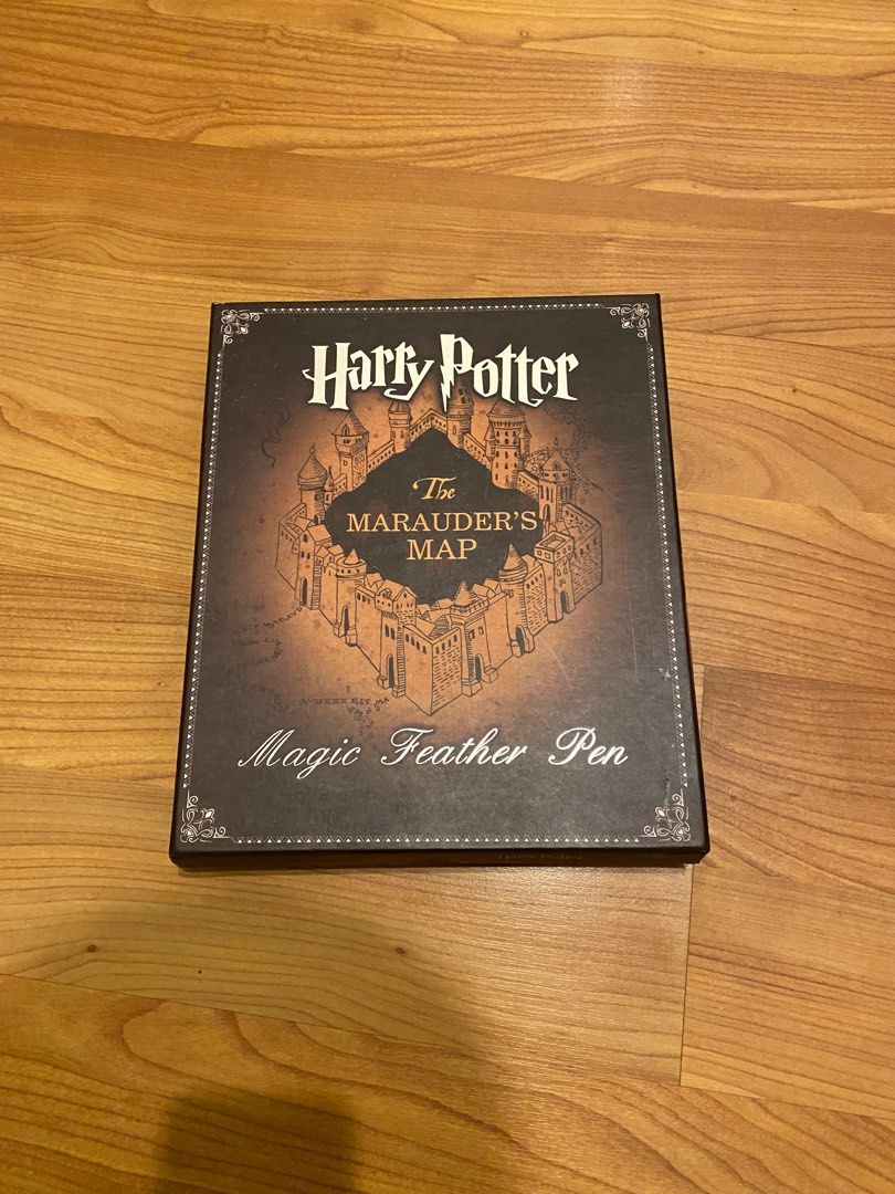Harry Potter Marauders Map Magic Pen Deluxe set, Hobbies & Toys ...