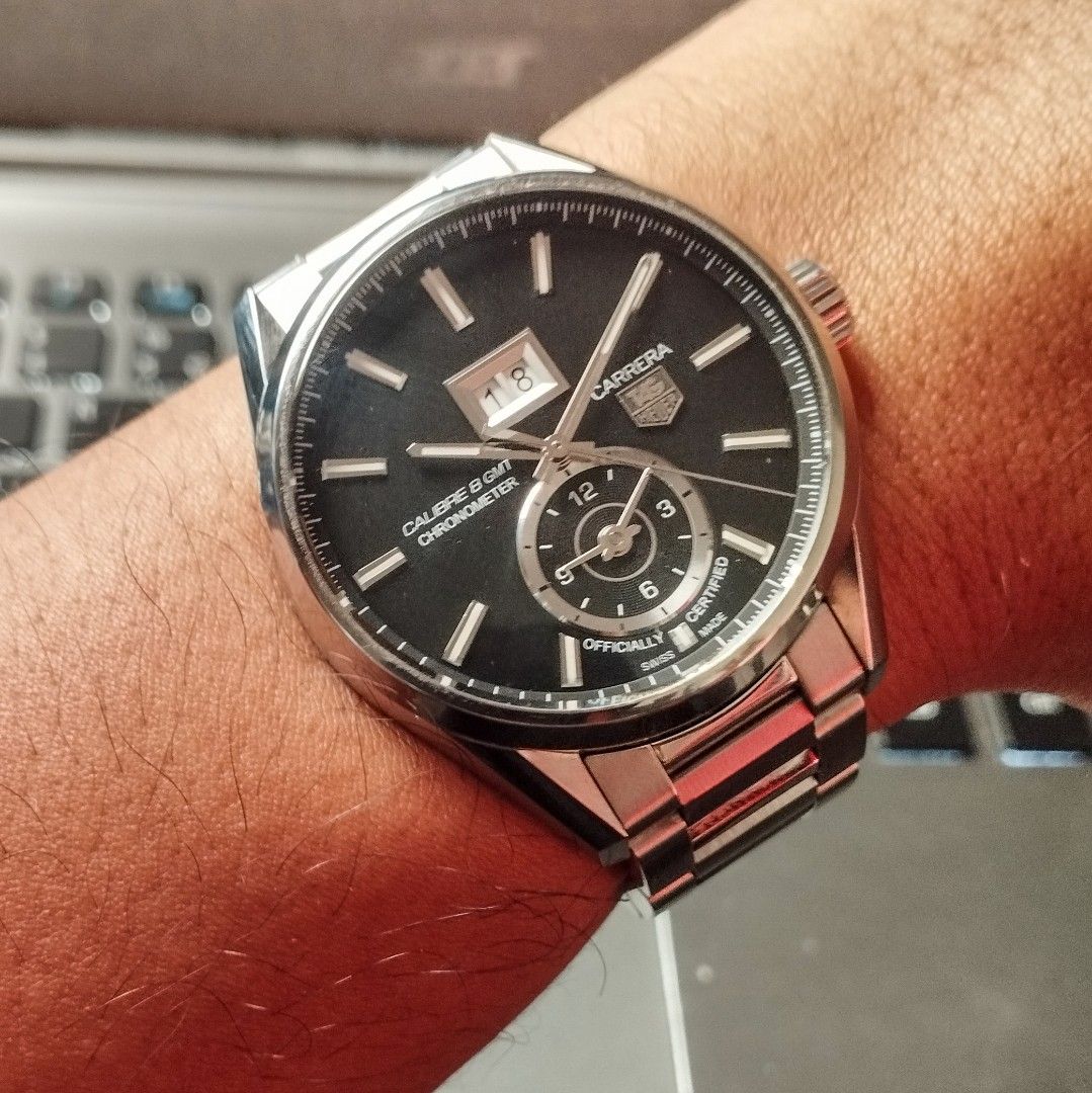 Tag heuer dual time clearance