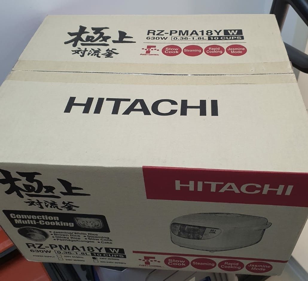 Hitachi Rice Cooker 1.8L (Brand new), Furniture & Home Living