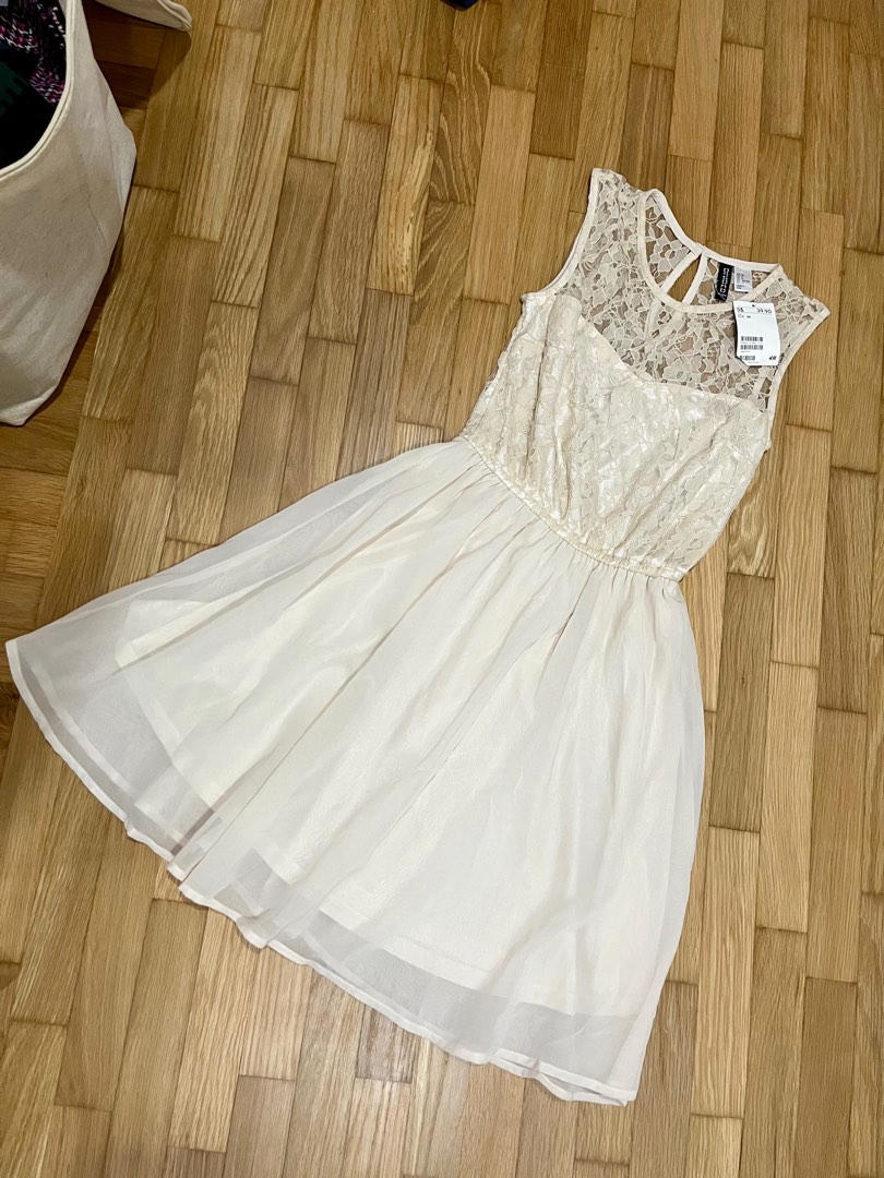 h&m lace dress