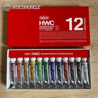 Holbein Artists Watercolor 5 ml 12 tube set