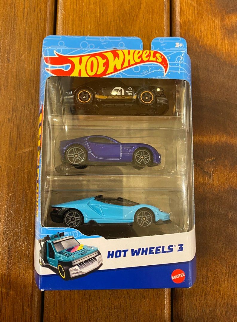 Hot wheels 3 on sale pack