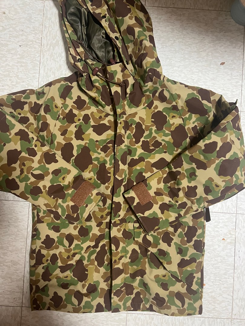 Houston ECWCS Parka WWII Camo, 男裝, 外套及戶外衣服- Carousell