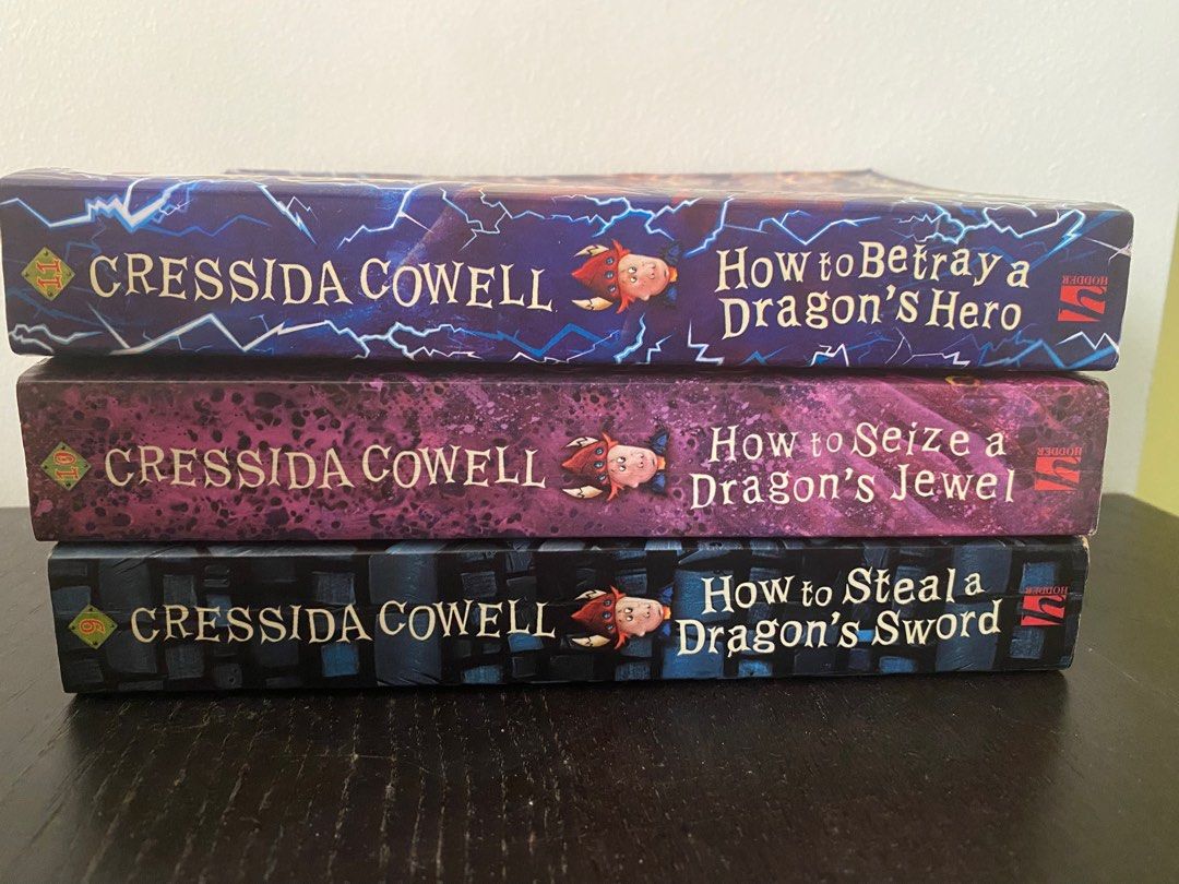 HTTYD Series Books 9-11, Hobbies & Toys, Books & Magazines, Fiction ...