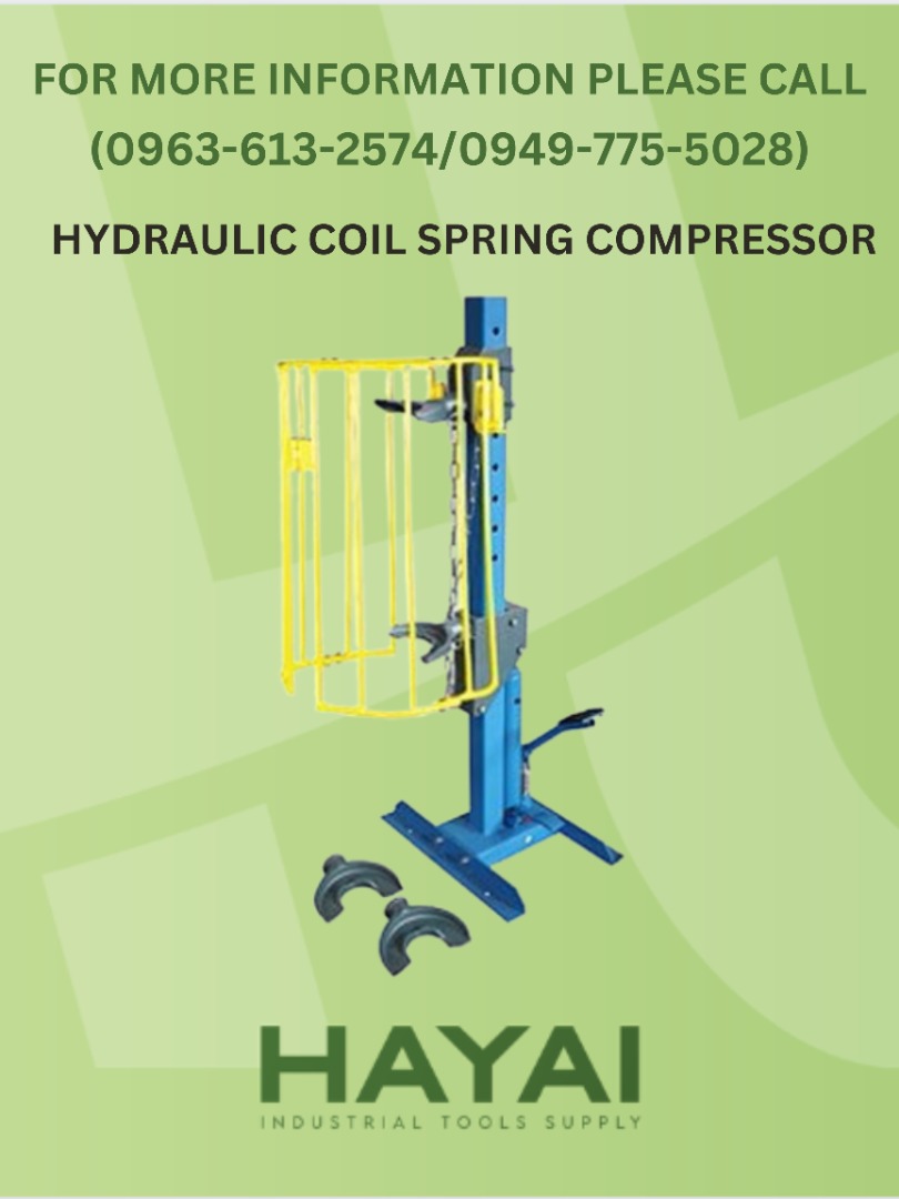 HYDRAULIC COIL SPRING COMPRESSOR, Commercial & Industrial, Construction