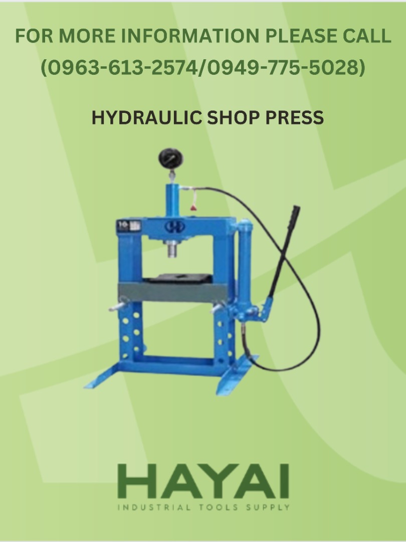 HYDRAULIC SHOP PRESS, Commercial & Industrial, Construction Tools