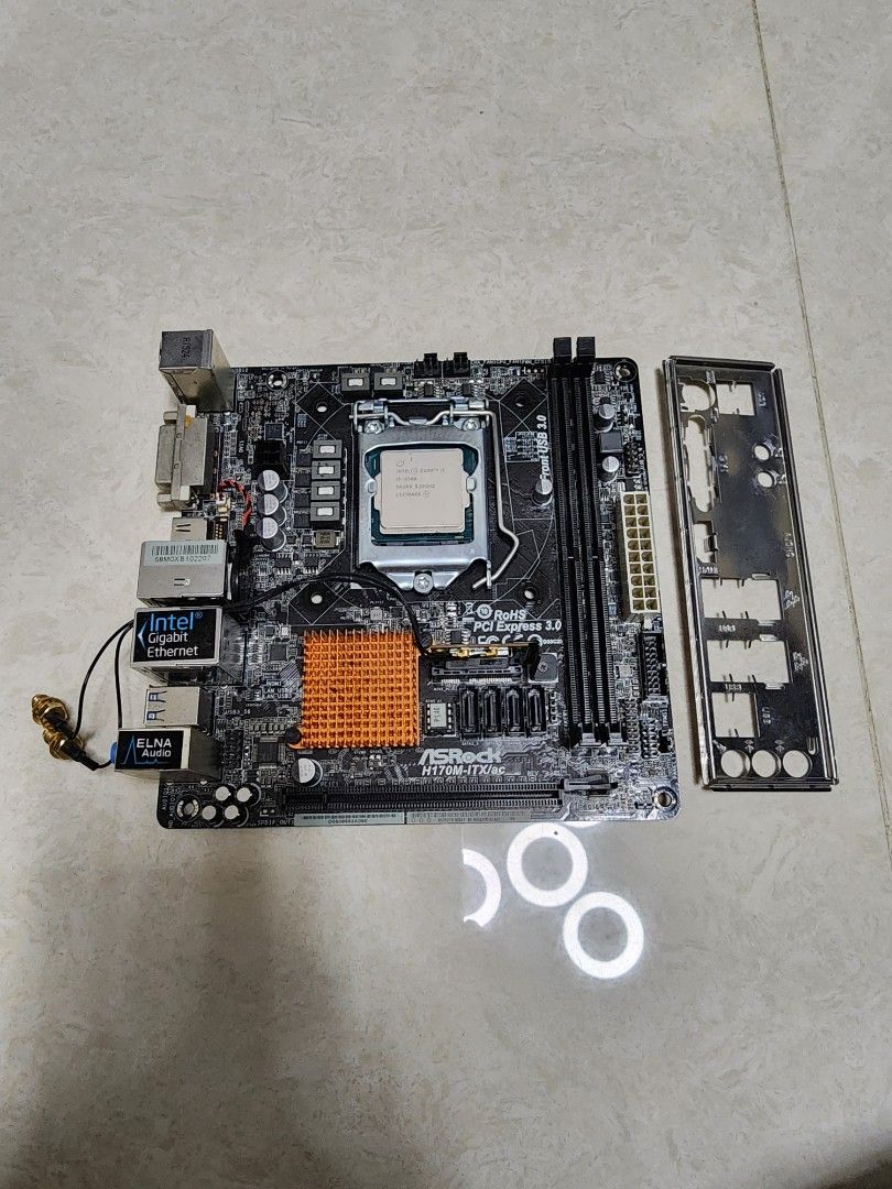 i5 6500 Asrock H170m-itx/ac, 電腦＆科技, 桌上電腦- Carousell