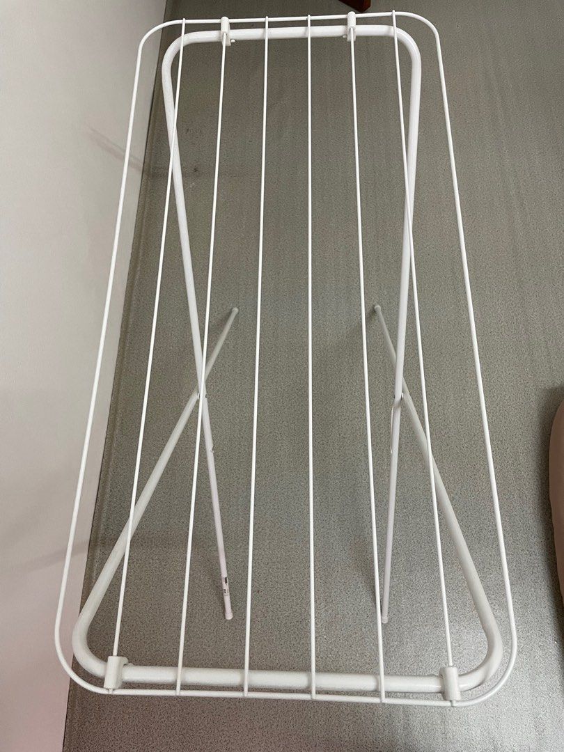 IKEA JALL drying rack white, Furniture & Home Living, Outdoor Furniture