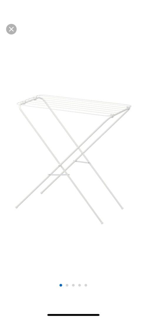IKEA JALL drying rack white, Furniture & Home Living, Outdoor Furniture