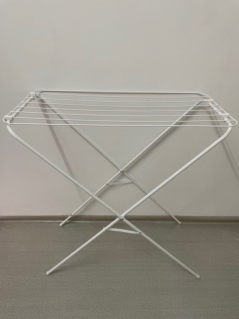 IKEA JALL drying rack white, Furniture & Home Living, Outdoor Furniture