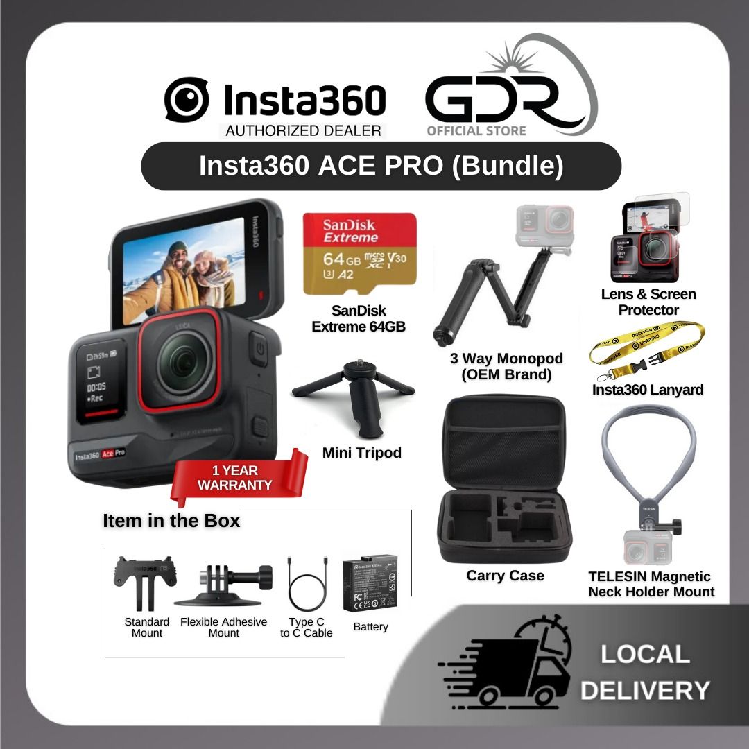 Insta360 Ace / Ace Pro Capture Action Smarter