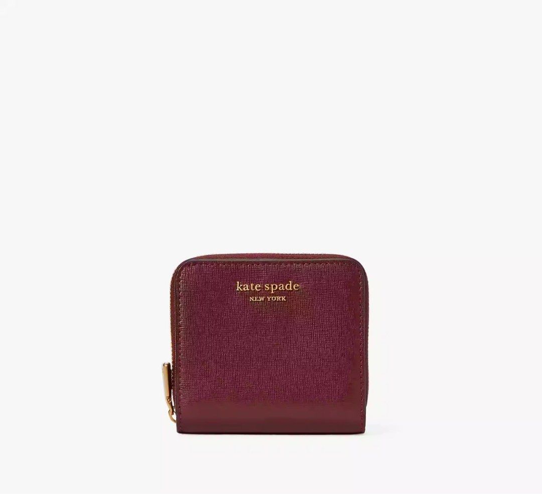 Leather Wallets Burgundy Kate Spade Wallet LAST PIECE INSTOCK Kate