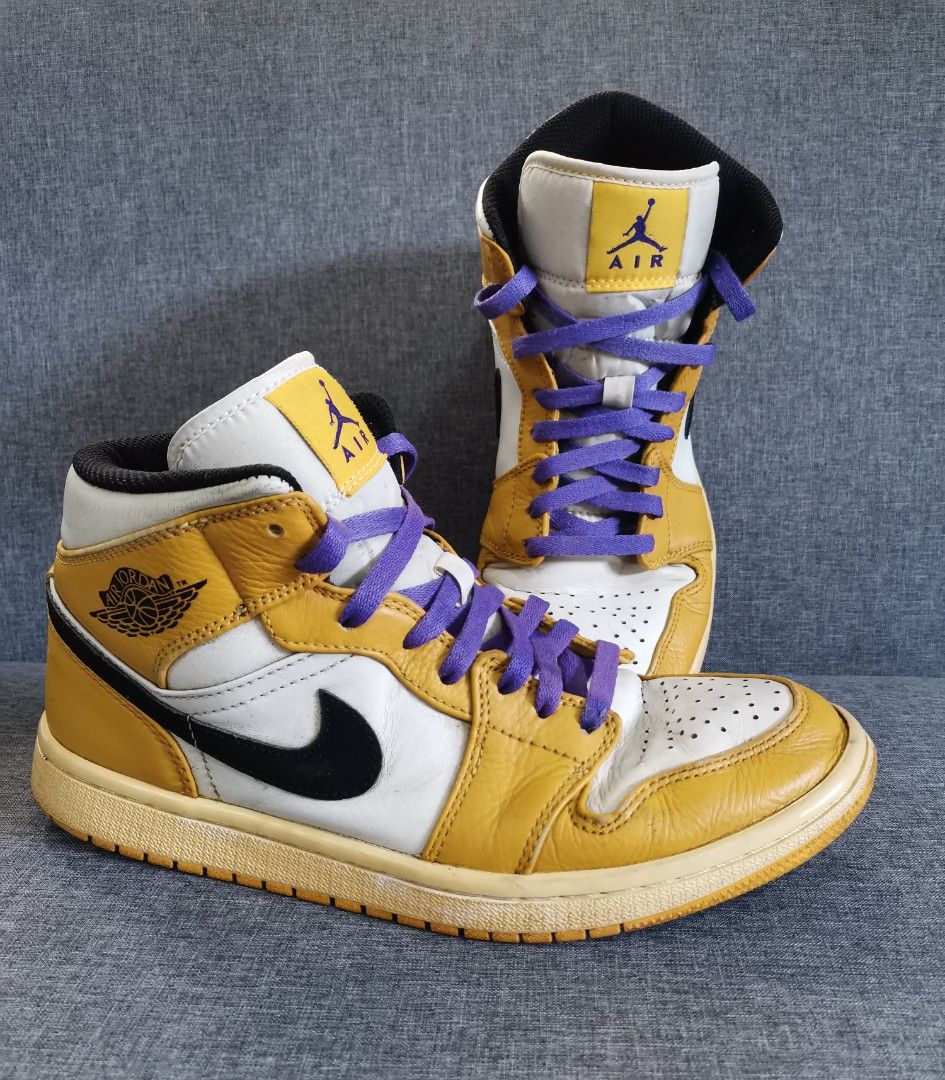 J1 Lakers Men s Fashion Footwear Sneakers on Carousell
