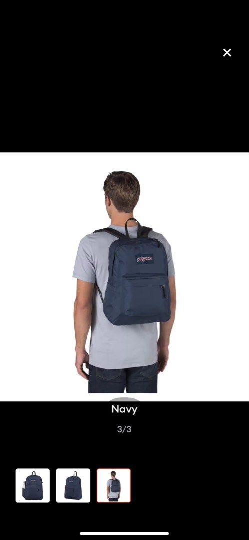 Jansport superbreak store backpack navy