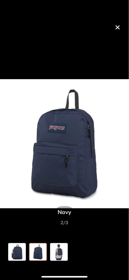 Jansport clearance superbreak navy