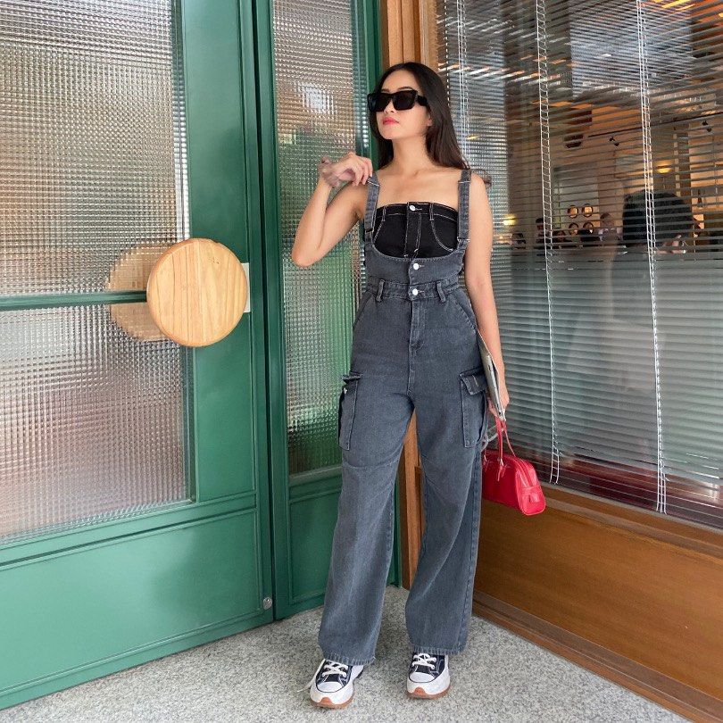Baju sales overall jeans