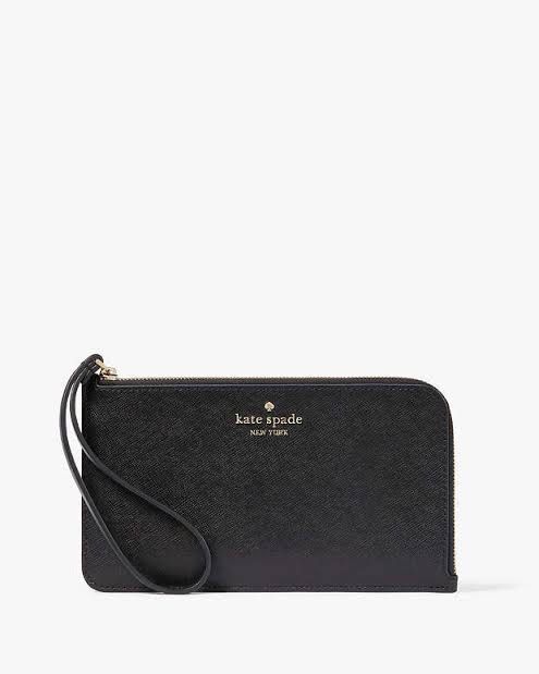 Kate spade l zip wristlet online