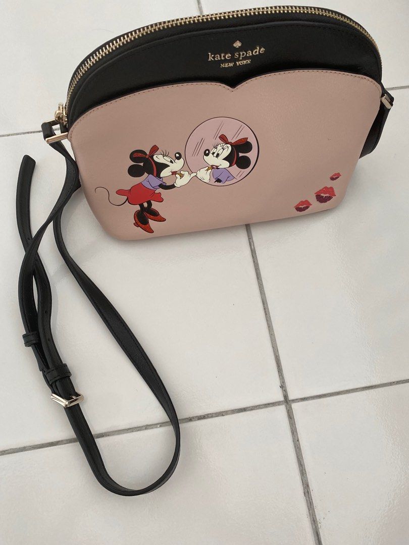 Kate Spade K4760 disney x new york other minnie mouse camera bag WHITE  MULTI - Walmart.com