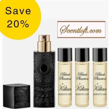 Kilian black deals phantom travel set