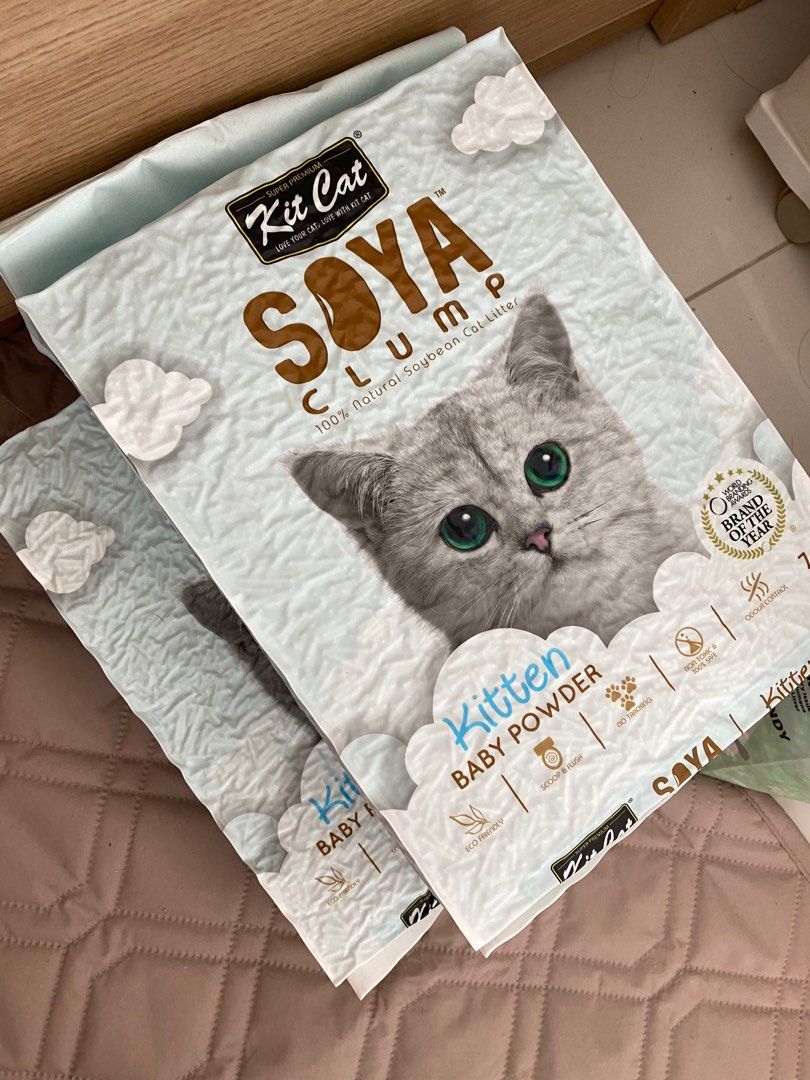 Kit Kat Soya Litter, Pet Supplies, Homes & Other Pet Accessories on