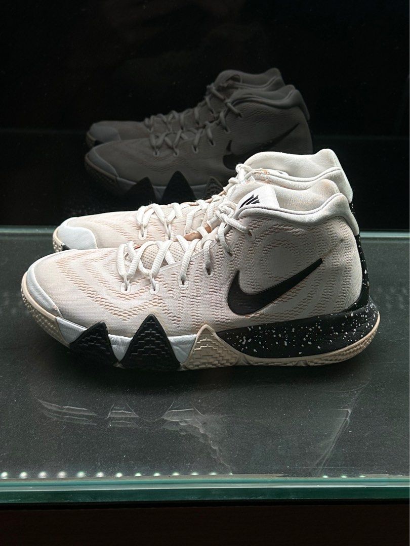 Kyrie 4s White Black AV2296 100