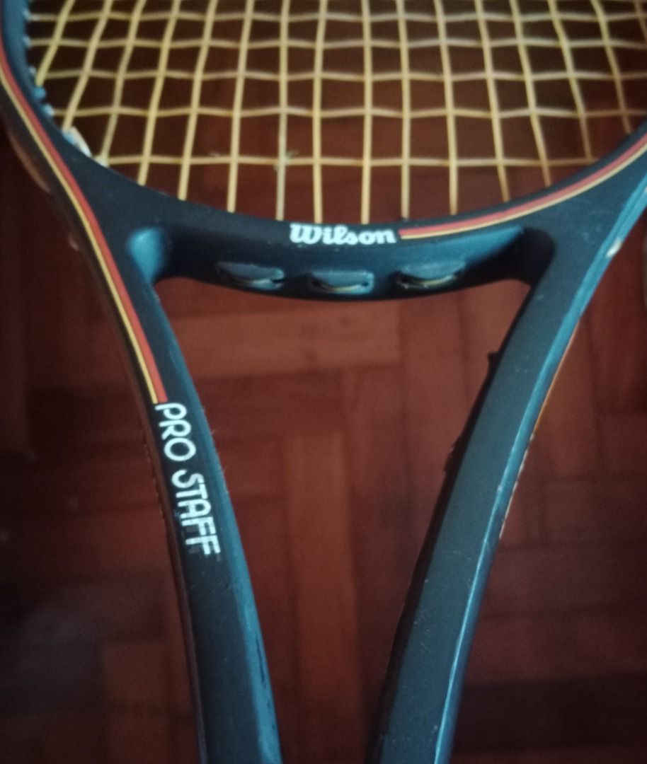 Legendary St Vincent racket Wilson Pro staff midsize tennis racquet