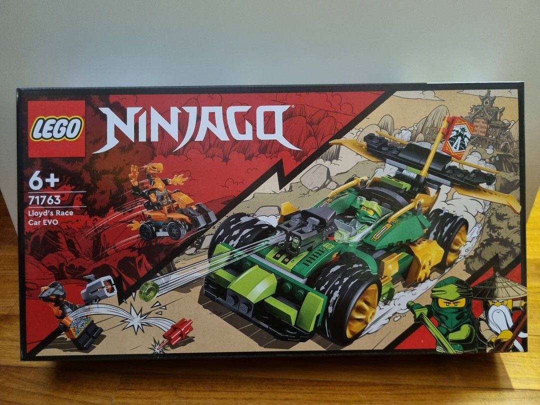 LEGO Ninjag 71763 Lloyd's Race Car EVO set, Hobbies & Toys, Toys & Games on  Carousell