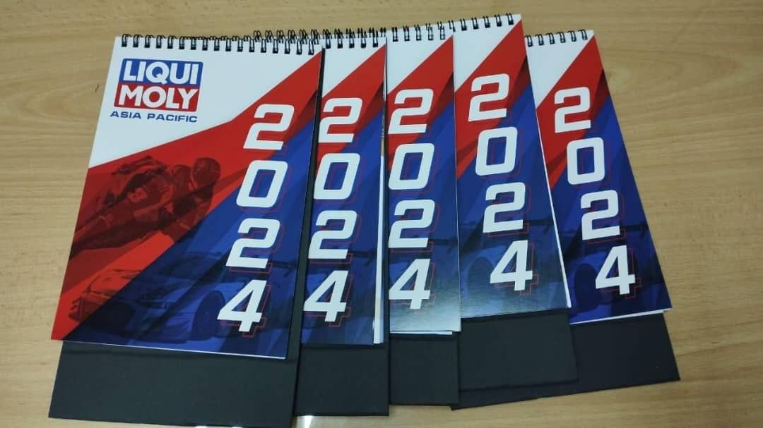 Liqui Moly 2024 Table Calendar, Everything Else, Others on Carousell